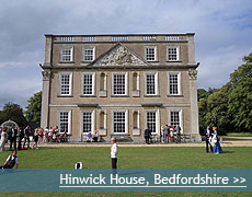 Hinwick House wedding venue in Bedfordshire